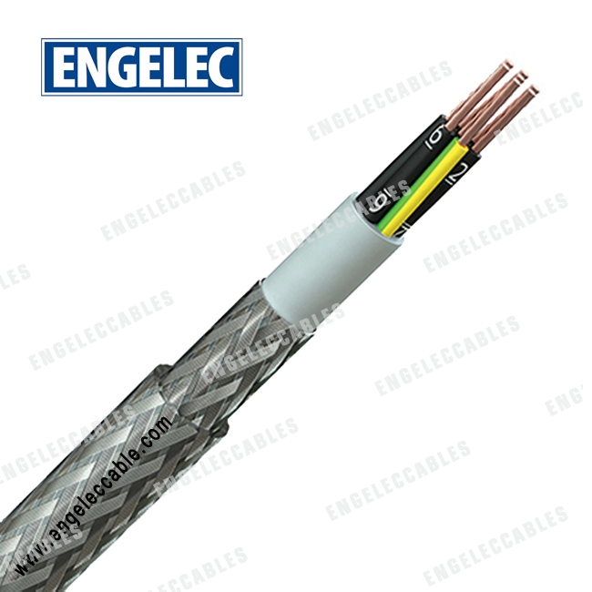 Galvanized Steel Wire Braiding Shielded & Amored Flex LSZH SY Control Cable