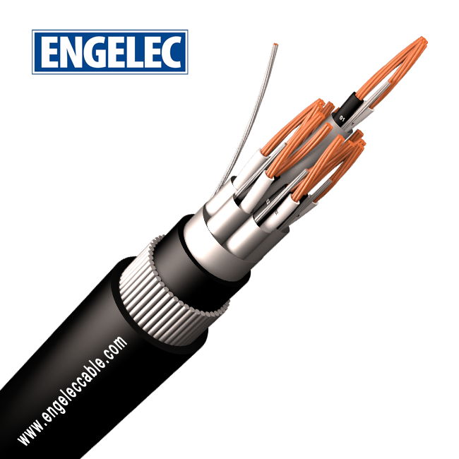 BS 5308 Cable Part 1 Type 2 PE(XLPE)-IS-OS-SWA-PVC Individually & Collectively Screened Armoured Instrument Cables