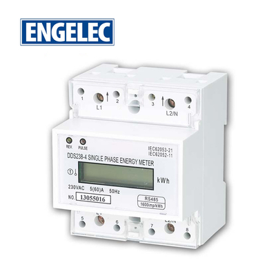 EEDDS238-4 RS485 Din-rail Energy Meter with RS485 Communication